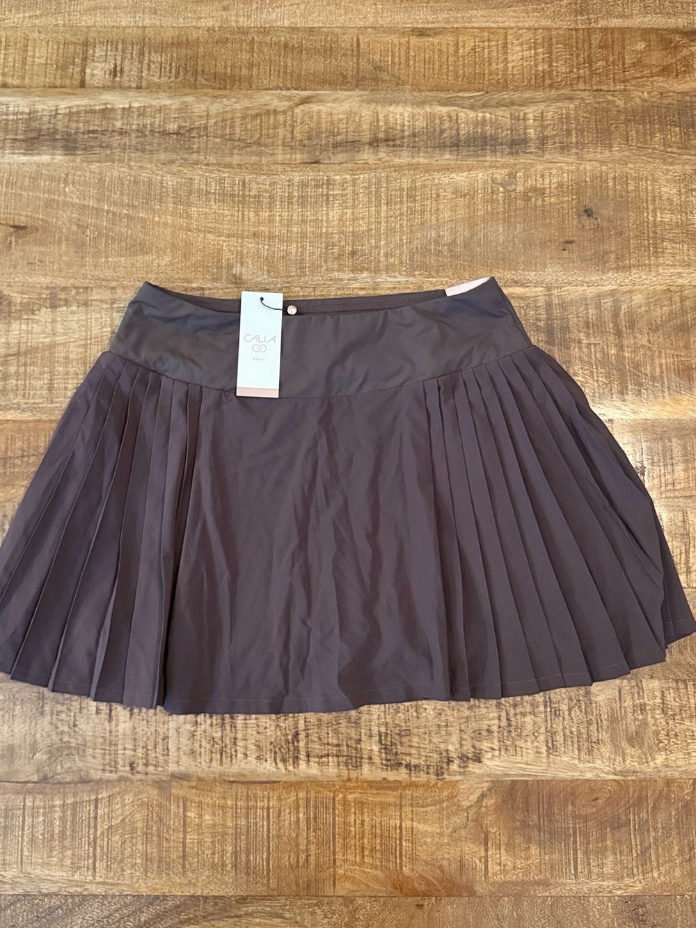 NWT Calia Side Pleat Court Skort Dark Purple